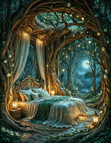 ROOMS : Elven - Bedrooms 01