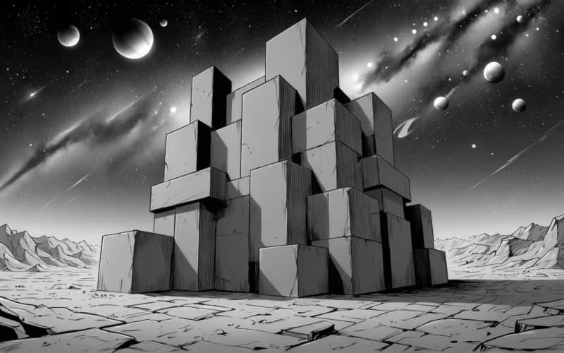 DBM / DBZ Snapperzaff Crossover - Secret XXI Base (black-white / grayscale) - AAM XL (Anime Mix) - V