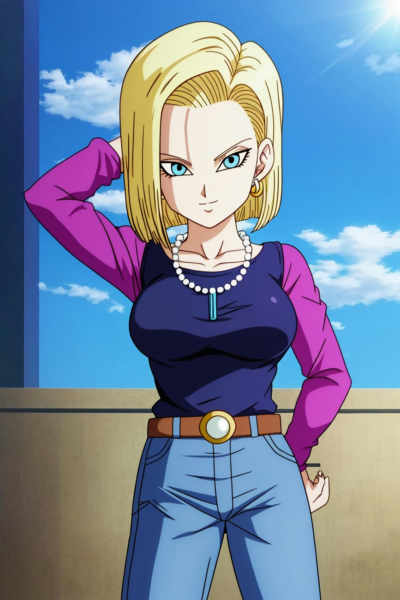 Android 18 - Dragon Ball Z / Super - SDXL / PONY / SD15 - UPDATE - v3.0 (SD1.5)