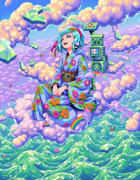 Benangbaja | Artist Style | LORA | PonyXL | Flux.1 D - Flux.1 D v1.0