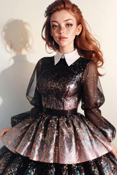 Constellation Glitter Dress - v1.0