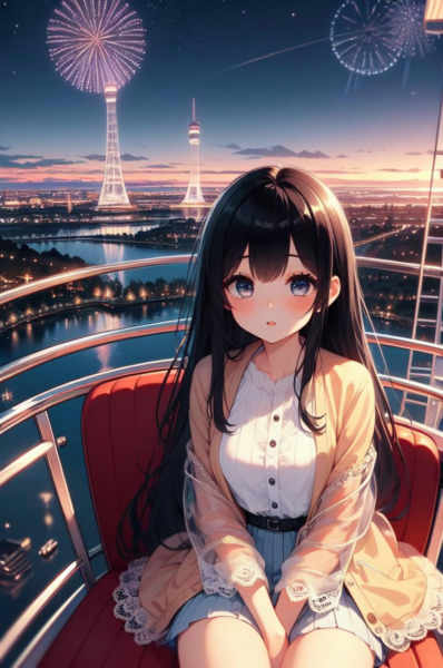 girl like ferris wheel - SD 1.5