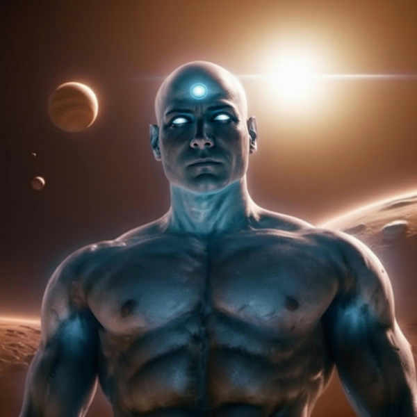 Doctor Manhattan - Watchmen - Flux1.D & SDXL - v1.0 SDXL