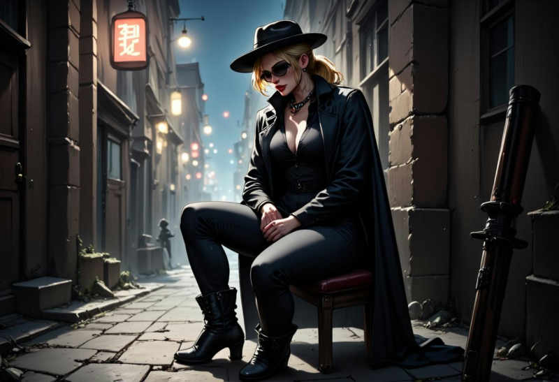 Detective Incog - OC | PDXL + FLUX + ILL - FLUX Version