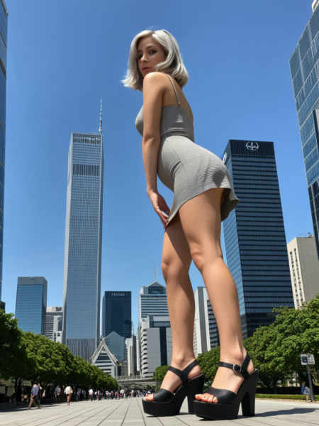 Giantess - Big Ladies - SDXL