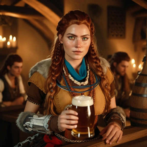 Aloy - Horizon Zero Dawn & Horizon Forbidden West - Flux1.D & SDXL Realistic - v1.0 SDXL