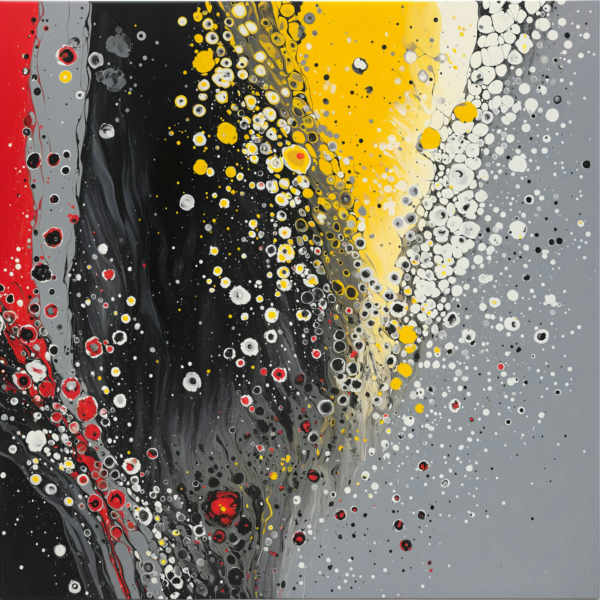 Acrylic Pour Painting - SDXL