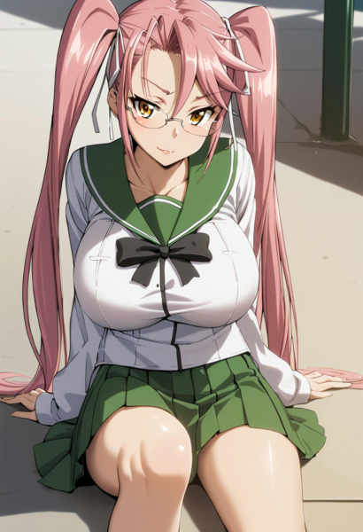 highschool of the dead --AnimagineXL - takagi saya