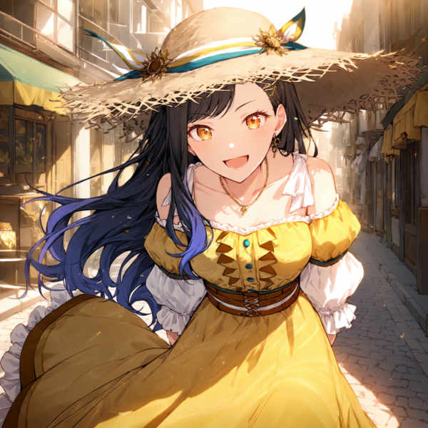 Loving Sunflower (Shiraishi An) / Project SEKAI - AnimagineXL 4.0