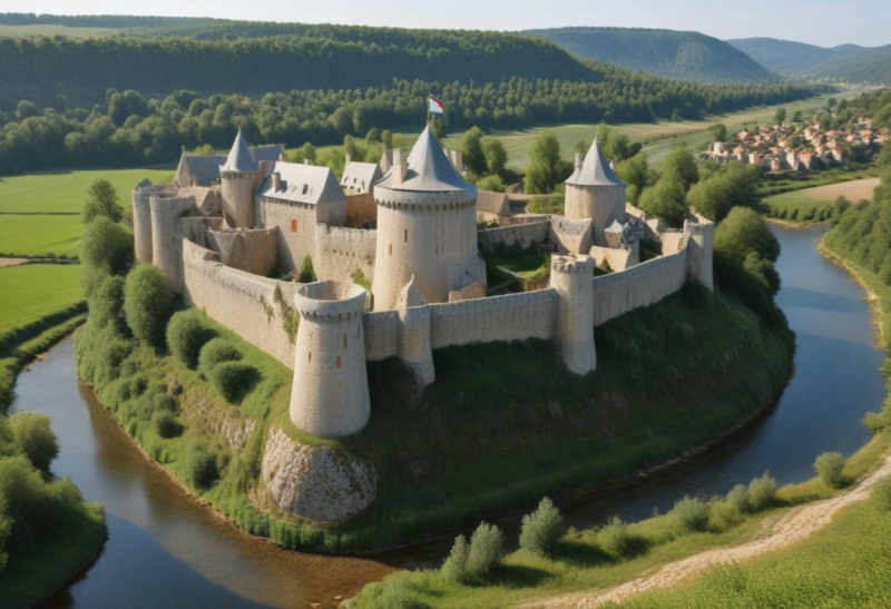 landscapes of castles and fortresses - V1