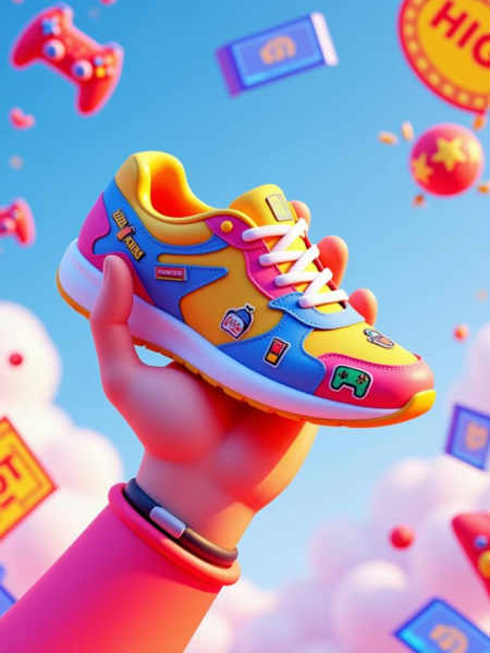 3D operation poster | E-commerce KV creative vision | Trendy blind box IP design - v1.0