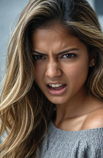 Furious Angels - Angry Expression - SDXL