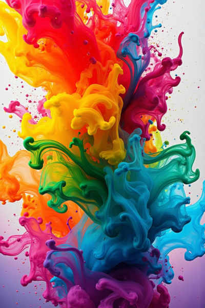 Special Effects of Dissolving Colored Ink | Flux Visual Aesthetics - v1.0