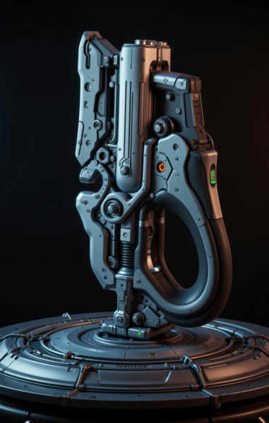 Sci-fi Quantum Weapon: XDimension Peace Guardian - mecha - space warrior - v1.0