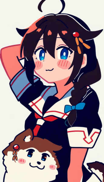 shigure_kai_ni_(kancolle)_noobxl_eps_1.0 - v1.0