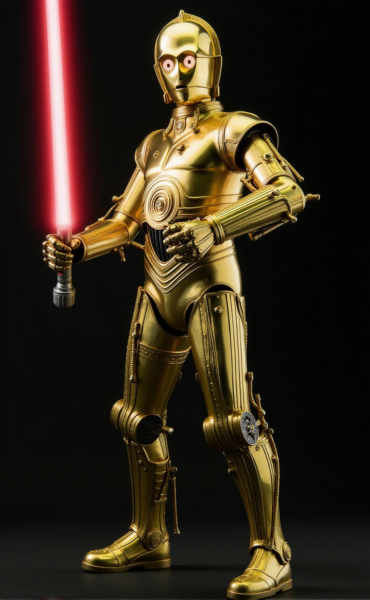 C-3PO - Flux1.D & SDXL - v1.0 Flux1.D