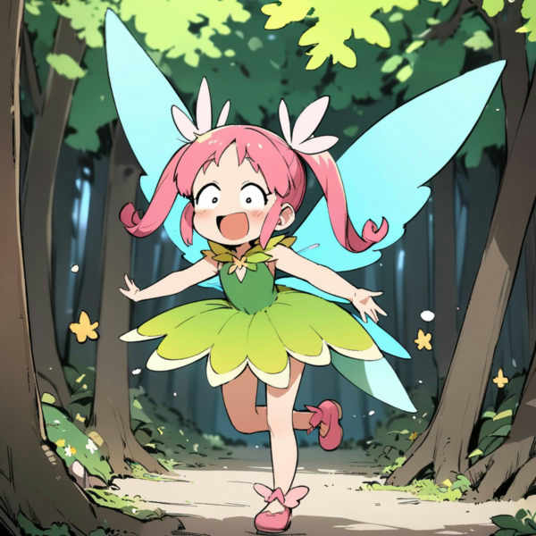 Cute Illustrations Exaggerated Expressions, Exaggerated Limbs, Cute and Quirky Manga Style SDXL - v1