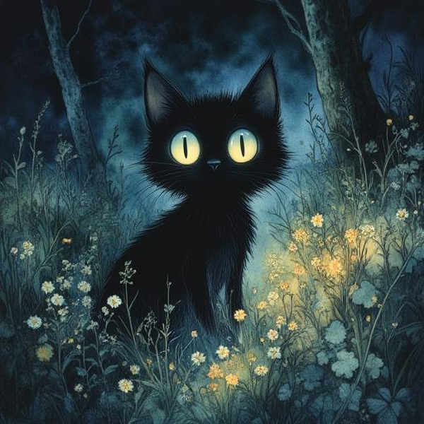 Dark Ghibli Fairytales - Flux