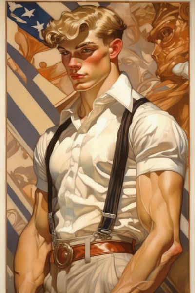 J.C. Leyendecker Style - SD XL
