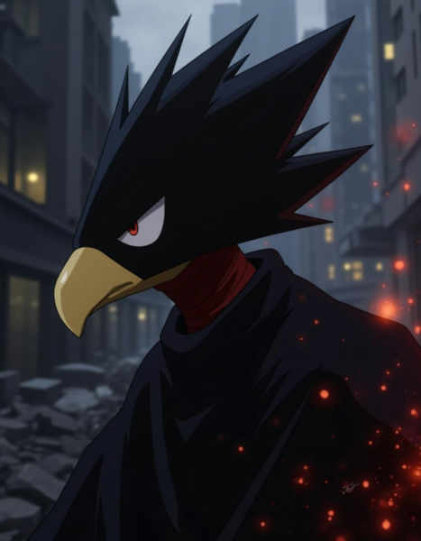Tokoyami Fumikage My Hero Academia - PONY - FLUX - V1 - FLUX