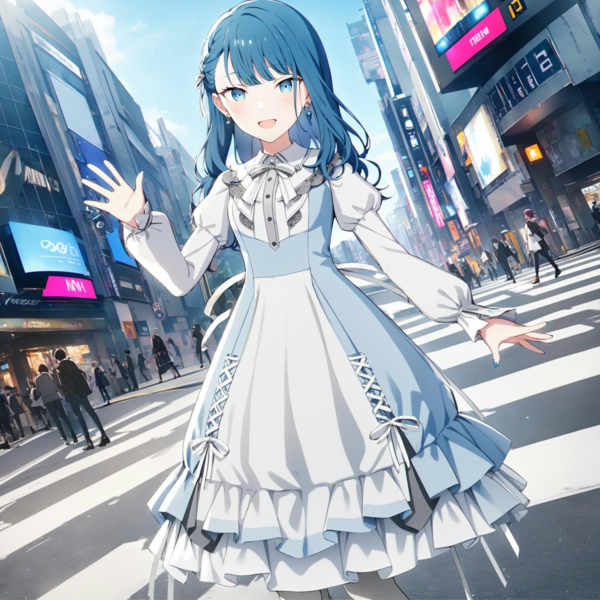 Fairlady Dress (Kiritani Haruka) / Project SEKAI - AnimagineXL V3.1