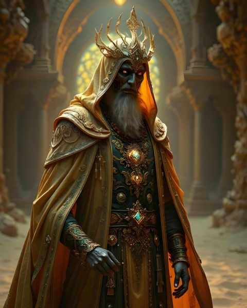 Elegy in Sand and Silk: Warden of the Luminous Runes - Warden oftheLuminousRunes