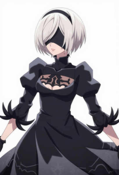 YoRHa 2-gou B-gata "2B" ( 2 B ) - Nier: Automata - anime s1