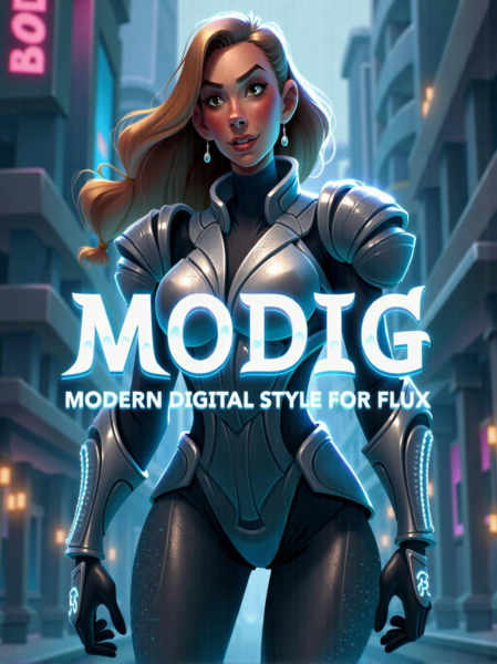 MODIG - Modern Digital Illustration Style for FLUX - v1.0