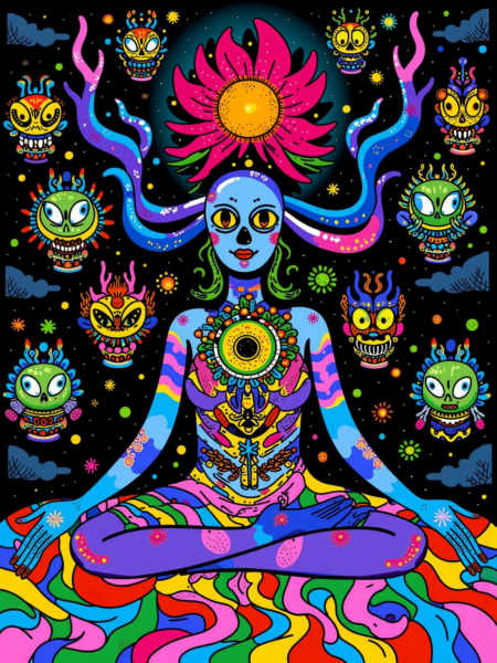 Psychedelic Flat Art - v1.0