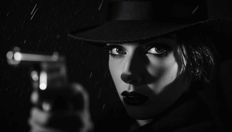 50s Noir Movie - Flux
