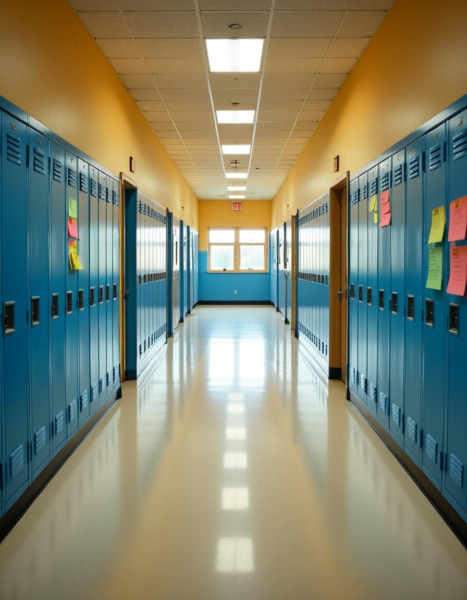 high school hallway - v1.0