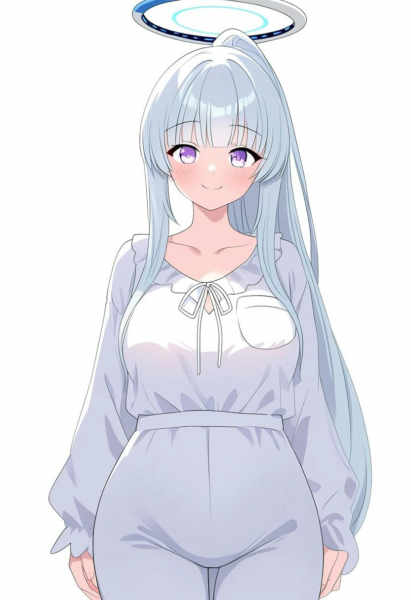 Yuuka and Noa (Pajamas) - 1.1_noob_v-prediction