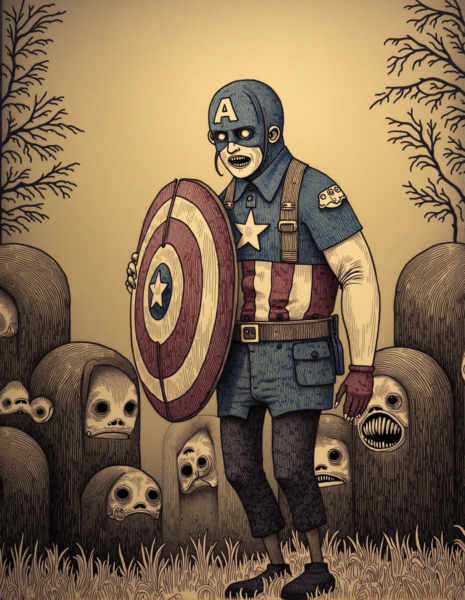 John Kenn Mortensen Style - FLUX