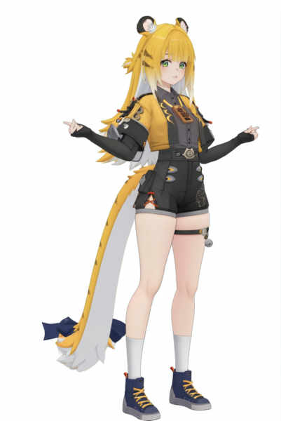 【绝区零-Zenless Zone Zero】橘福福 - Ju Fufu - sd