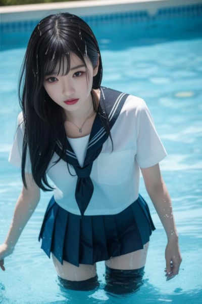 serafuku and water - v2.0