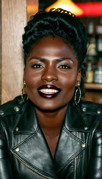 African American Woman - 41 - AI generated - V1