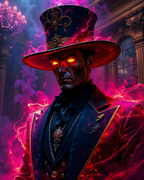 Dark World Gentlemen: Lora Style, Formal Red Baron Attire, SD-SDXL - Red Baron Attire