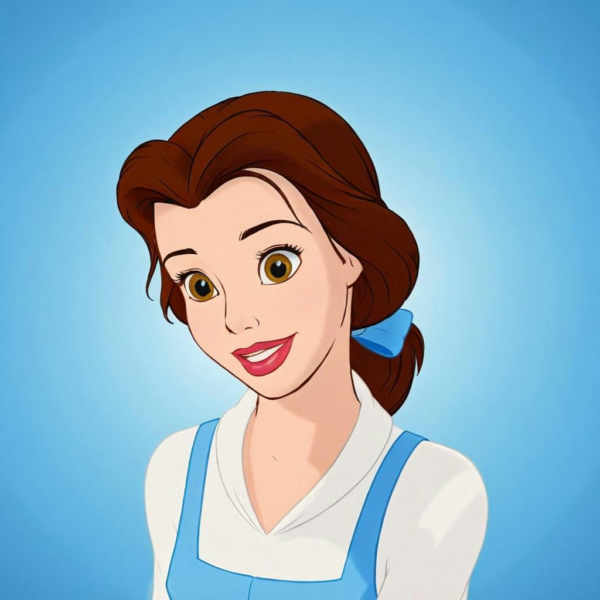 Belle Disney Princess 1991 F1D + XL + Pony + Illu + SD1.5 - belle91 XL v1.0