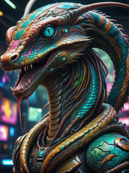 Snakehead LoRA XL/FLUX - Alien SDXL