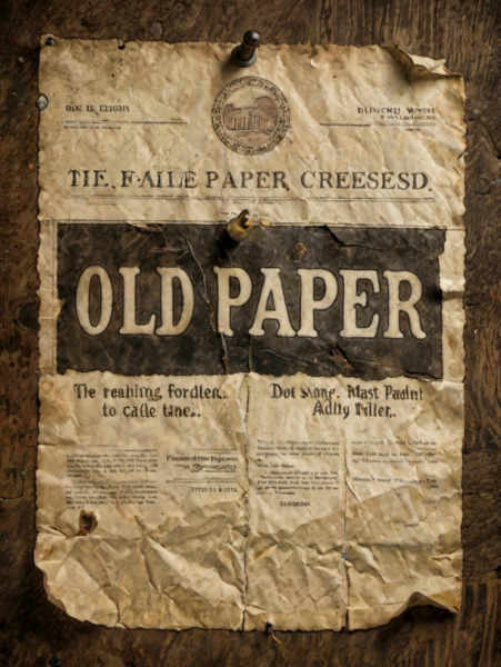 Old Paper - CE - SDXL & Flux - V01 - SDXL