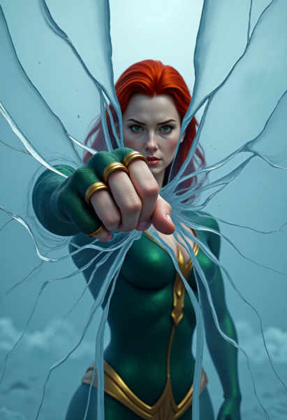 MERA LoRA character FROM aquaman FLUX PONY - FLUX