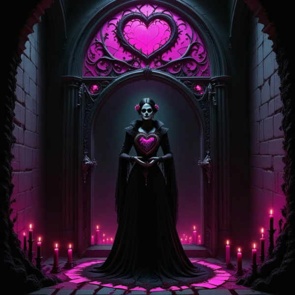 Deadly Gothic Valentine(Flux, Illu, Pony, SD XL, SD1.5) - SD XL v1