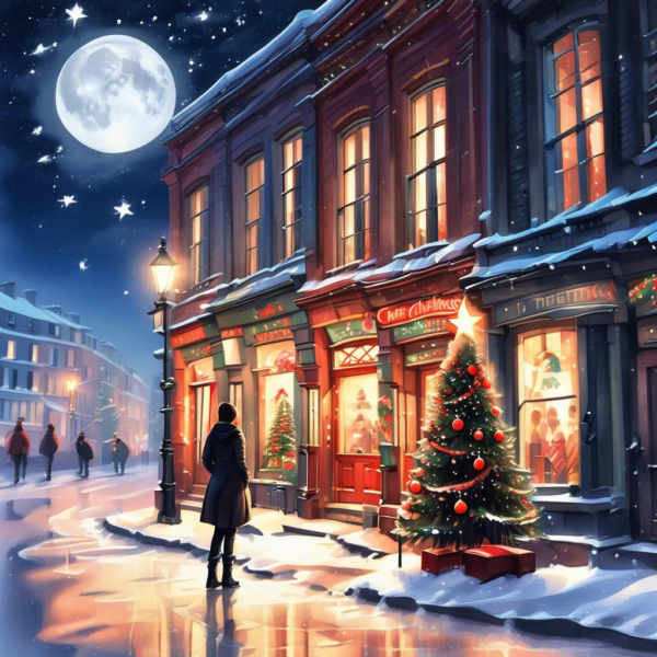 Christmas Eve - Night Shift Shopping - SDXL