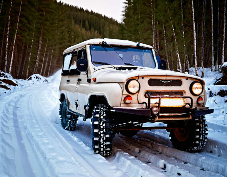 The brutal Russian SUV UAZ 469 - v1.0
