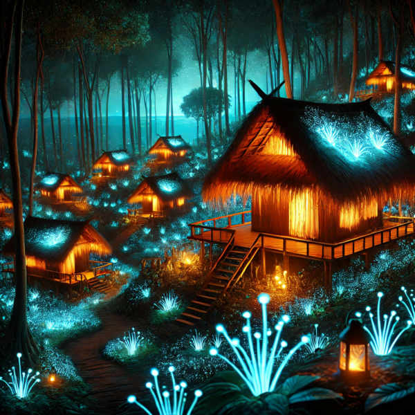 Bioluminescent World - Luminous Enchantment