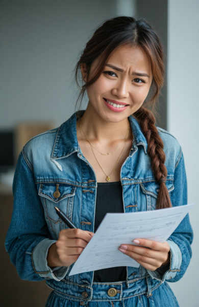 Sign Here, Please... - Signing the Contract - SDXL