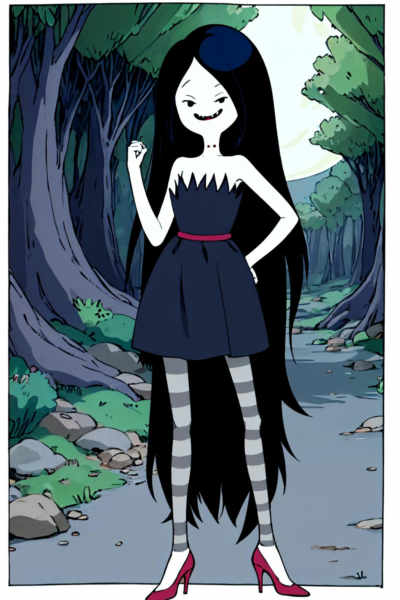 Marceline (Adventure time) Pony + Illustrious + SD1.5 - SD1.5