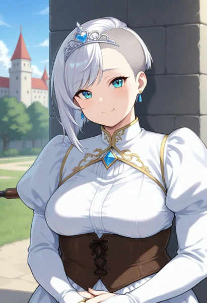 Sidecut/Side shaved hair Concept - XL + Illustrious - SDXL