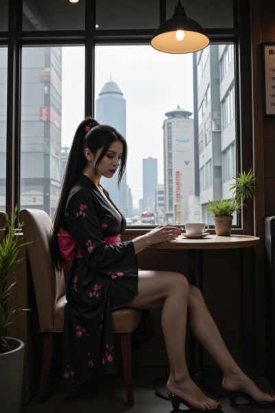 Vampire girl and gothic outfit - v1.0 (Flux)