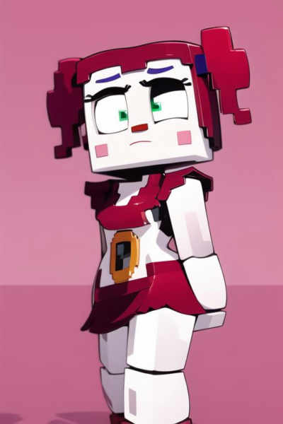 Circus Baby ZAMination Fazbear and Friends Minecraft / FNAF / Five Nights at Freddy's Pony+1.5+Illus